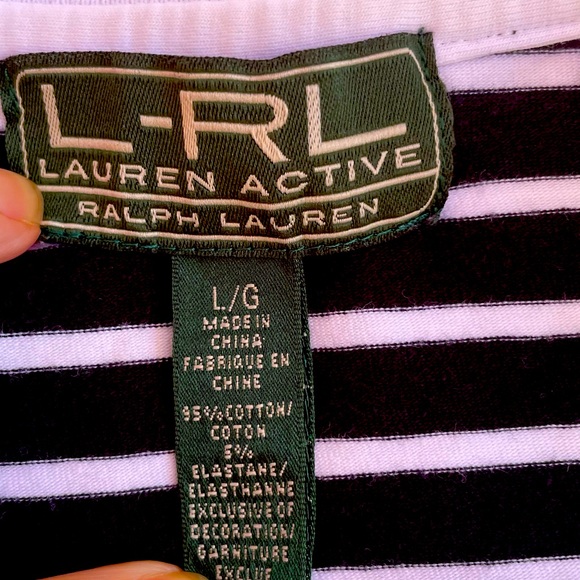 Ralph Lauren Polo crop top L - Picture 4 of 4